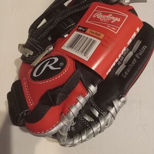 Rawlings Red and Black Tee Ball Glove
